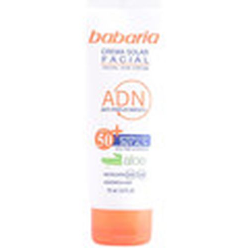 Protección solar Solar Adn Crema Solar Facial Aloe Vera Spf50 para mujer - Babaria - Modalova