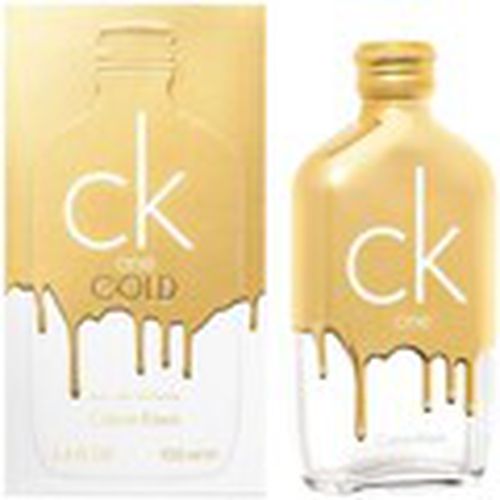 Colonia ONE Gold - Eau de Toilette - 100ml - Vaporizador para hombre - Calvin Klein Jeans - Modalova