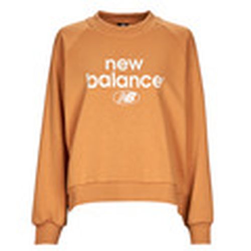 Jersey Essentials Graphic Crew French Terry Fleece Sweatshirt para mujer - New Balance - Modalova