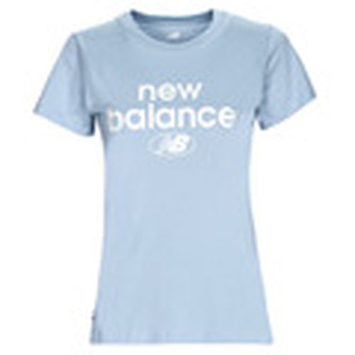 Camiseta Essentials Graphic Athletic Fit Short Sleeve para mujer - New Balance - Modalova