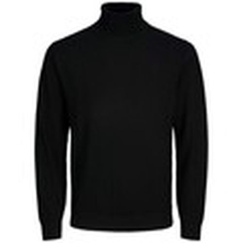 Jersey 12216829 MERINO KNIT ROLL-BLACK para hombre - Jack & Jones - Modalova