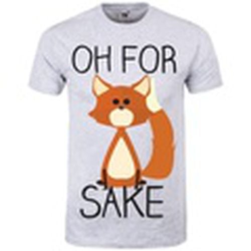 Camiseta manga larga Oh For Fox Sake para hombre - Grindstore - Modalova