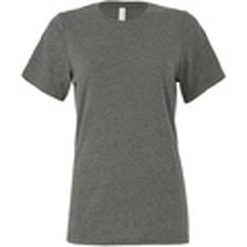 Camiseta manga larga CVC para mujer - Bella + Canvas - Modalova