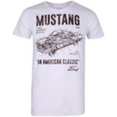 Camiseta manga larga Mustang Manual para hombre - Ford - Modalova