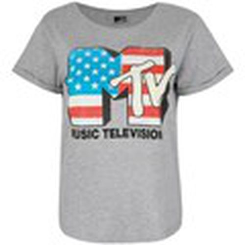 Camiseta manga larga Americana para mujer - Mtv - Modalova