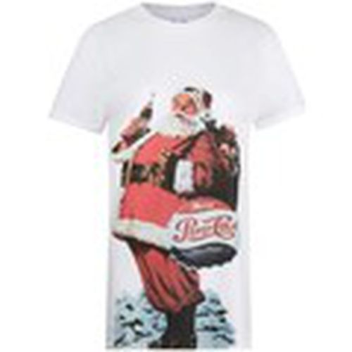 Camiseta manga larga Merry Cola Christmas para mujer - Pepsi - Modalova