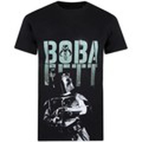 Camiseta manga larga Boba Blaster para hombre - Disney - Modalova