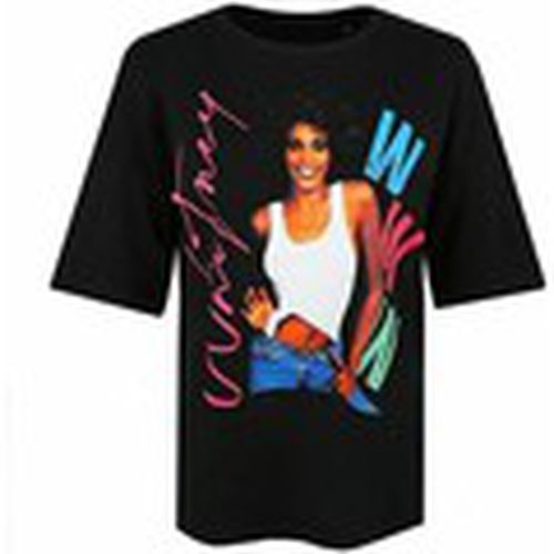 Camiseta manga larga 80s para mujer - Whitney Houston - Modalova