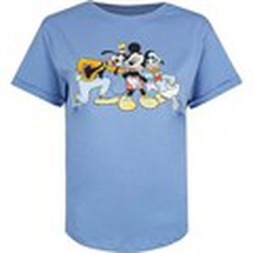 Camiseta manga larga Mickeys Crew para mujer - Disney - Modalova
