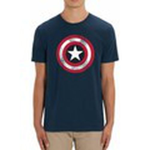 Camiseta manga larga TV298 para hombre - Captain America - Modalova