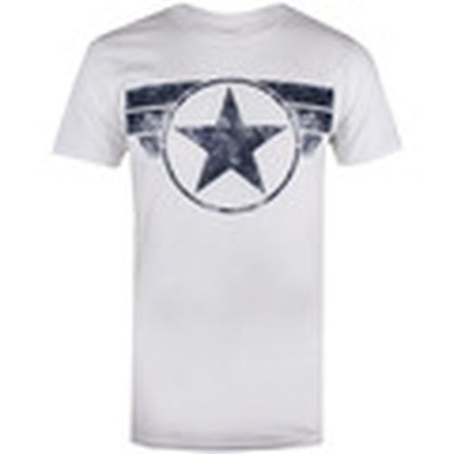 Camiseta manga larga TV228 para hombre - Captain America - Modalova
