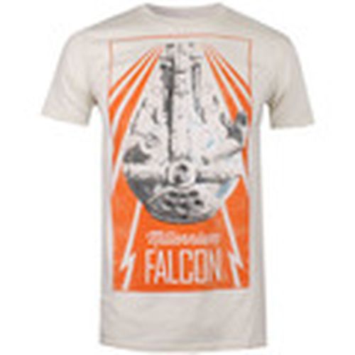 Camiseta manga larga Millennium Falcon para hombre - Disney - Modalova