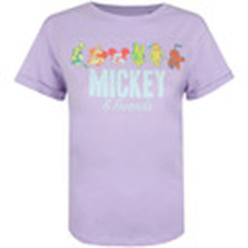 Camiseta manga larga Mickey Friends para mujer - Disney - Modalova