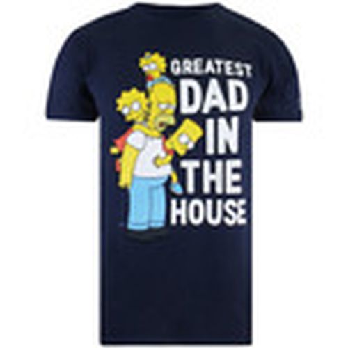 Camiseta manga larga Greatest Dad In The House para hombre - The Simpsons - Modalova