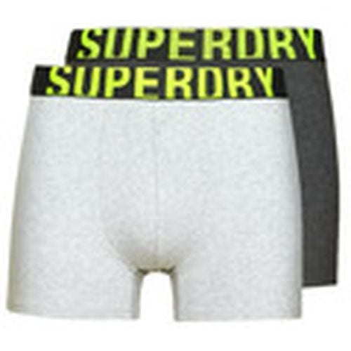 Boxer BOXER DUAL LOGO DOUBLE PACK para hombre - Superdry - Modalova