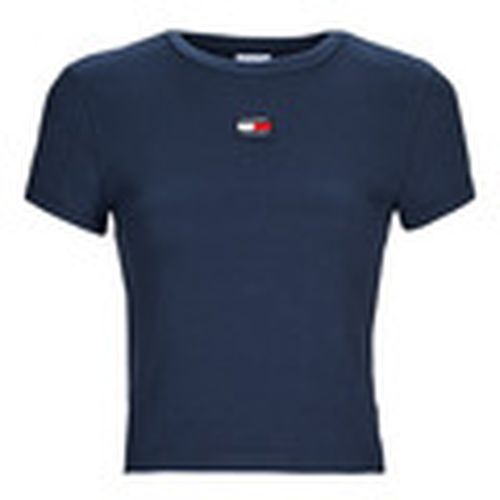 Camiseta TJW BBY RIB XS BADGE para mujer - Tommy Jeans - Modalova