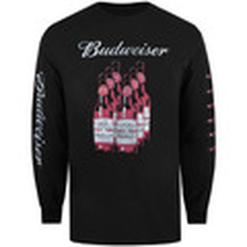 Camiseta manga larga Six Pack Bottles para hombre - Budweiser - Modalova
