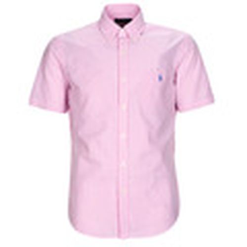 Camisa manga corta CHEMISE COUPE DROITE EN SEERSUCKER para hombre - Polo Ralph Lauren - Modalova