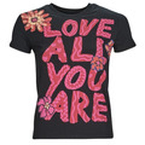 Camiseta TS_LOVE ALL YOU ARE para mujer - Desigual - Modalova
