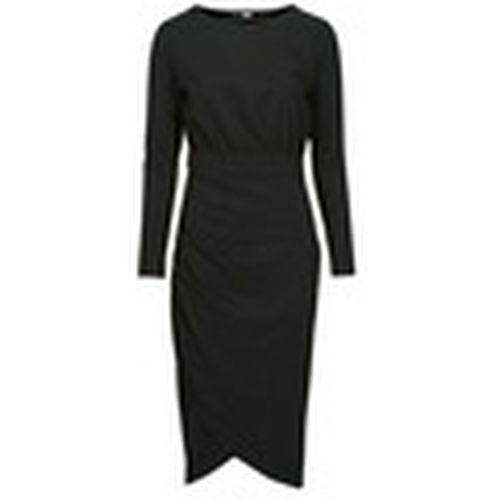 Vestido LONG SLEEVE JERSEY DRESS para mujer - Karl Lagerfeld - Modalova