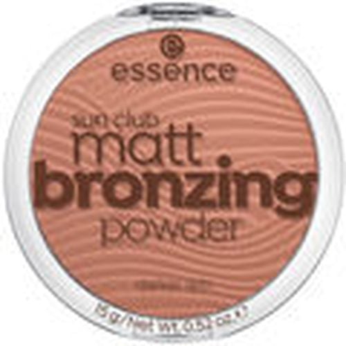 Colorete & polvos Sun Club Bronceador Mate 02-luminous Ivory para hombre - Essence - Modalova