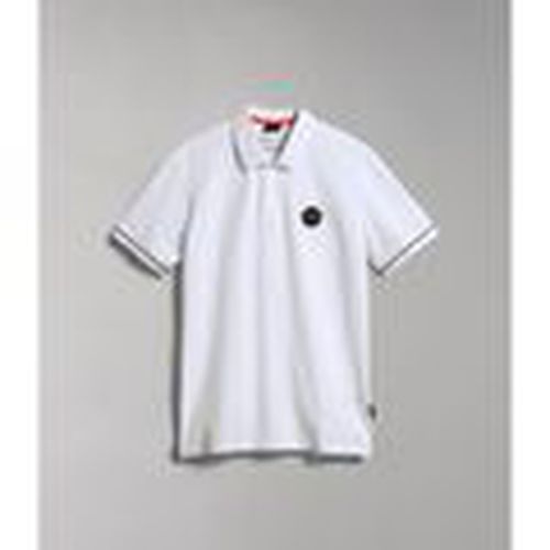 Tops y Camisetas E-WHALE NP0A4GQG-002 BRIGHT WHITE para hombre - Napapijri - Modalova