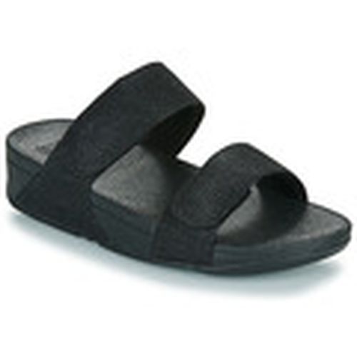 Sandalias LULU ADJUSTABLE SHIMMERLUX SLIDES para mujer - FitFlop - Modalova