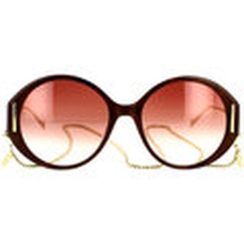 Gafas de sol Occhiali da Sole GG1202S 004 con Catena para mujer - Gucci - Modalova