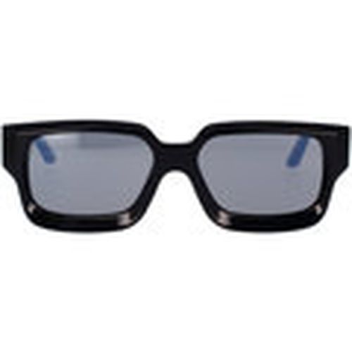 Gafas de sol Occhiali da Sole Valencia M4554 C01 Nero Celeste para hombre - Leziff - Modalova