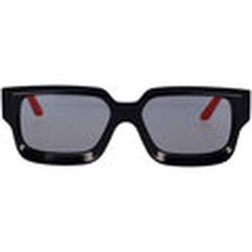 Gafas de sol Occhiali da Sole Valencia M4554 C05 Nero Rosso para hombre - Leziff - Modalova