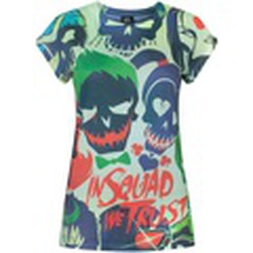 Camiseta manga larga NS6739 para mujer - Suicide Squad - Modalova