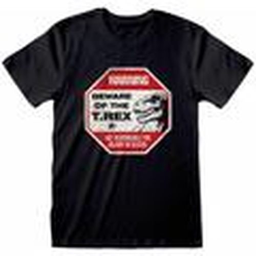 Camiseta manga larga Beware Of T-Rex para hombre - Jurassic - Modalova