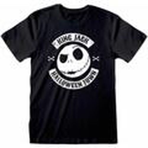 Camiseta manga larga Halloween Town para hombre - Nightmare Before Christmas - Modalova