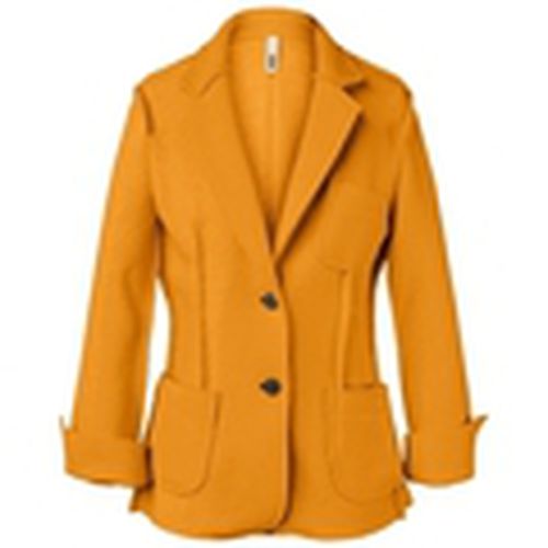 Abrigo Coat 221304 - Mustard para mujer - Wendy Trendy - Modalova