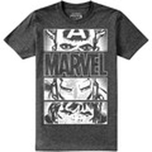 Camiseta manga larga Heroes Eyes para hombre - Marvel - Modalova