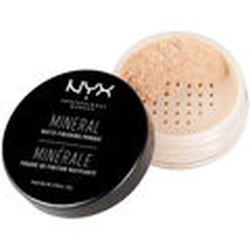 Colorete & polvos Mineral Matte Finishing Powder light/medium para mujer - Nyx Professional Make Up - Modalova