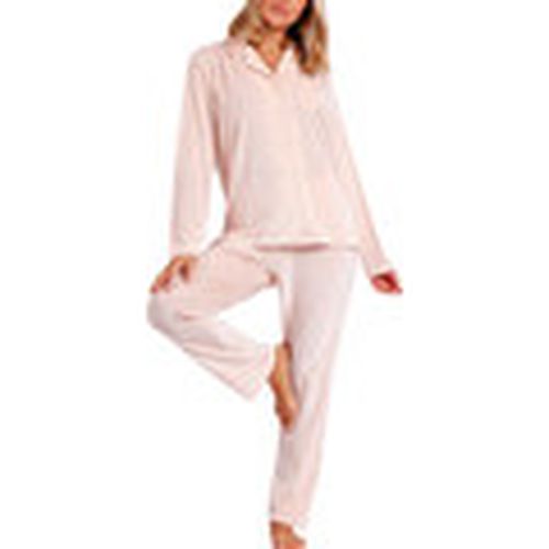 Pijama Conjunto de pijama terciopelo pantalón camisa Elegant Stripes para mujer - Admas - Modalova
