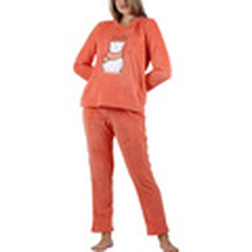 Pijama Conjunto de pijama vellón pantalón manga larga Hello Winter para mujer - Admas - Modalova