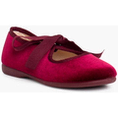 Zapatillas Chaussures Babies Velours Avec Nœud Gros-Grain Filles para mujer - Pisamonas - Modalova