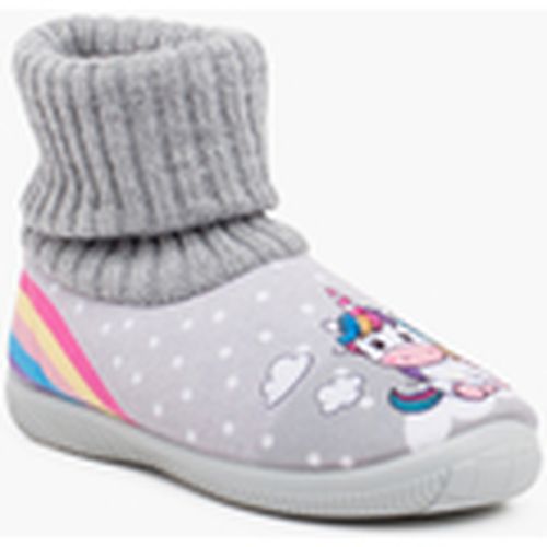 Zapatillas Chaussons À Col Chaussette En Laine Licorne para mujer - Pisamonas - Modalova