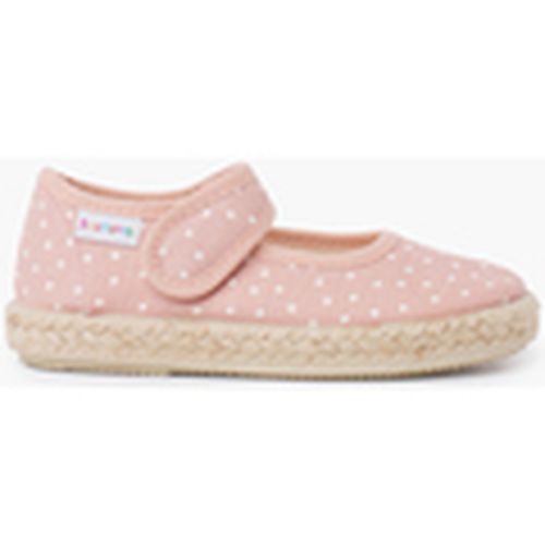 Zapatillas Chaussures Babies À Pois Semelle Espadrilles Fermeture Scratch para mujer - Pisamonas - Modalova