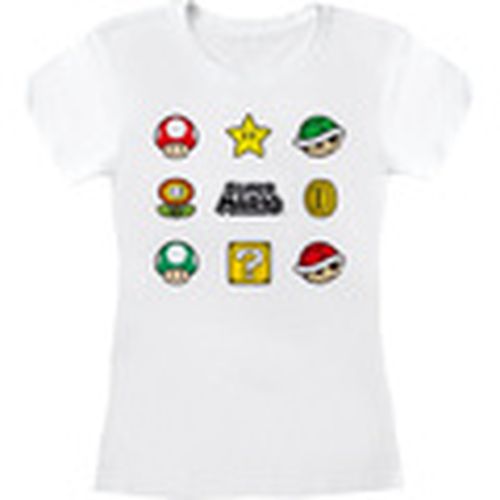 Camiseta manga larga Items para mujer - Super Mario - Modalova