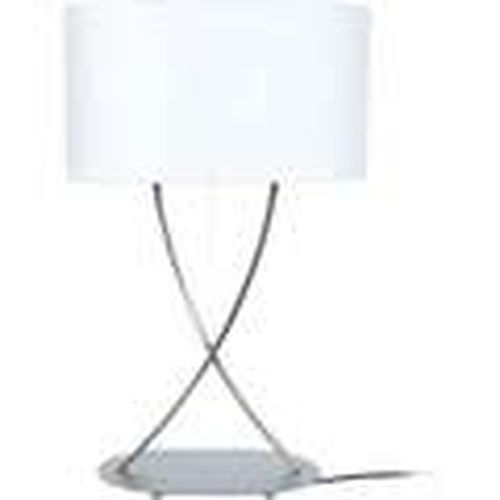 Lámparas de mesa lámpara de la sala de estar rectangular metal aluminio y blanco para - Tosel - Modalova