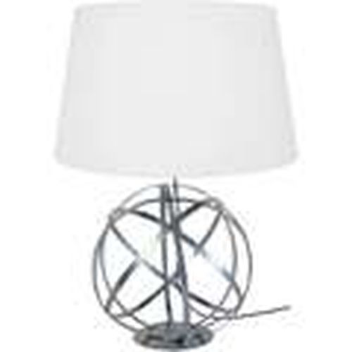 Lámparas de escritorio lámpara de la sala de estar redondo metal aluminio y blanco para - Tosel - Modalova