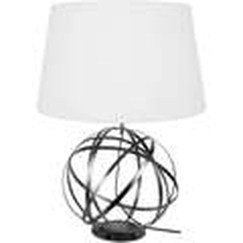 Lámparas de escritorio lámpara de la sala de estar redondo metal antracita y blanco para - Tosel - Modalova