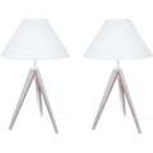 Lámparas de escritorio lámpara de noche redondo madera marfil para - Tosel - Modalova