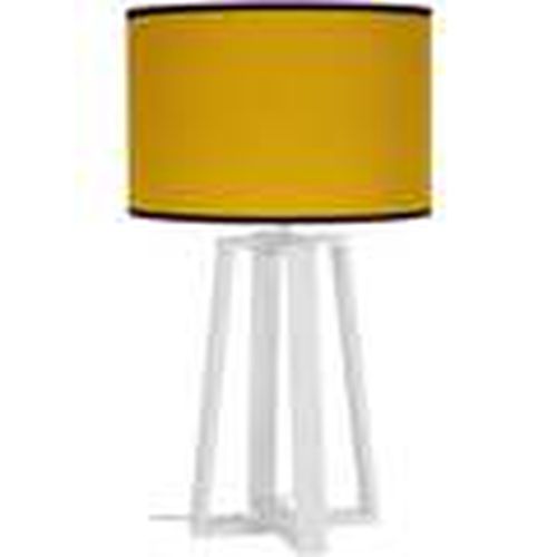 Lámparas de escritorio lámpara de noche redondo madera y amarillo para - Tosel - Modalova