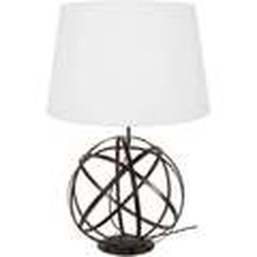 Lámparas de escritorio lámpara de la sala de estar redondo metal bronce y blanco para - Tosel - Modalova