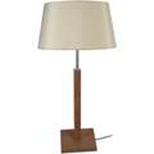 Lámparas de escritorio Lámpara de Mesa redondo madera oscura y crema para - Tosel - Modalova