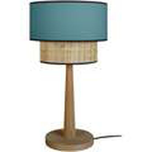 Lámparas de escritorio Lámpara de Mesa redondo madera oscuro y azul para - Tosel - Modalova
